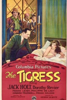 The Tigress (1927) afişi