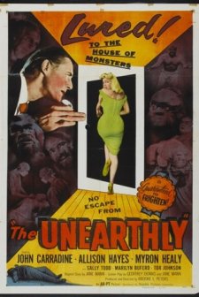 The Unearthly (1957) afişi
