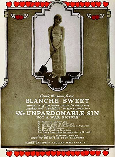 The Unpardonable Sin (1919) afişi The Unpardonable Sin (1919) afişi