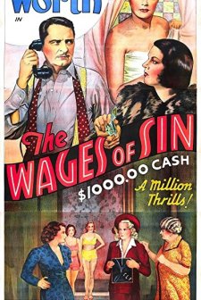 The Wages Of Sin (1938) afişi