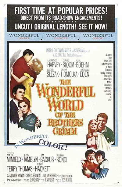 The Wonderful World Of The Brothers Grimm (1962) afişi The Wonderful World Of The Brothers Grimm (1962) afişi