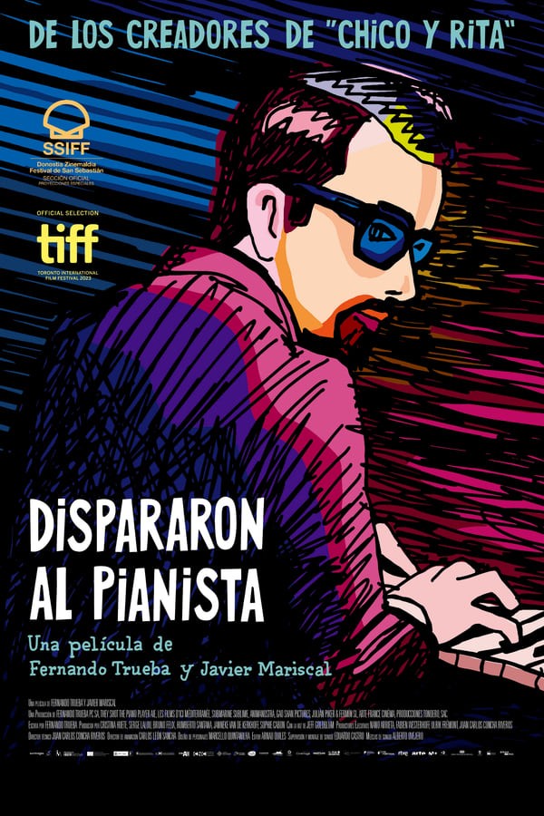 They Shot the Piano Player (2023) afişi They Shot the Piano Player (2023) afişi