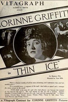 Thin ıce () (1919) afişi