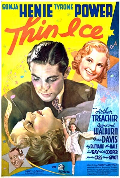 Thin Ice (1937) afişi Thin Ice (1937) afişi