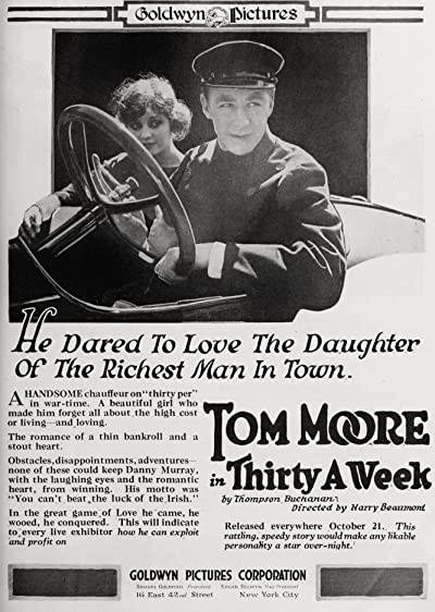 Thirty A Week (1918) afişi Thirty A Week (1918) afişi