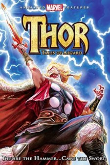 Thor Tales Of Asgard (2011) afişi