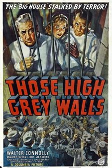 Those High Grey Walls (1939) afişi