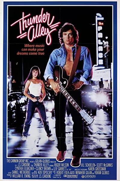 Thunder Alley (1985) afişi Thunder Alley (1985) afişi
