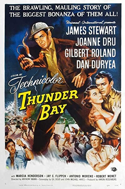 Thunder Bay (1953) afişi Thunder Bay (1953) afişi