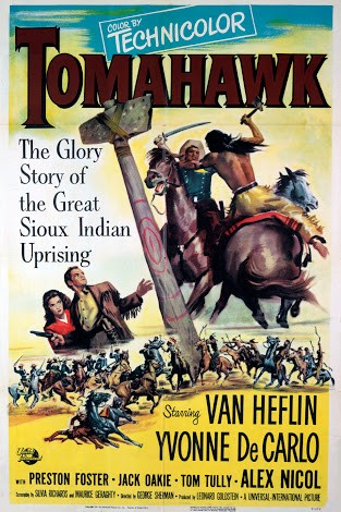 Tomahawk (1951) afişi