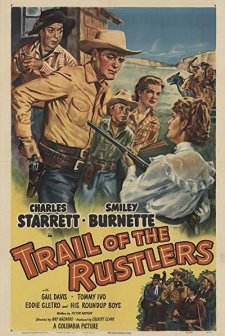 Trail Of The Rustlers (1950) afişi