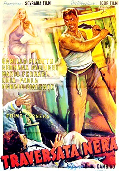 Traversata Nera (1939) afişi Traversata Nera (1939) afişi