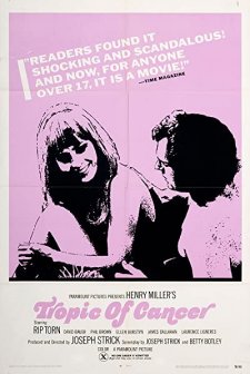 Tropic Of Cancer (1970) afişi