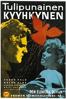 Tulipunainen Kyyhkynen (1961) afişi