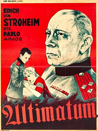 Ultimatum (1938) afişi