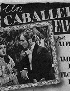 Un caballero famoso (1943) afişi