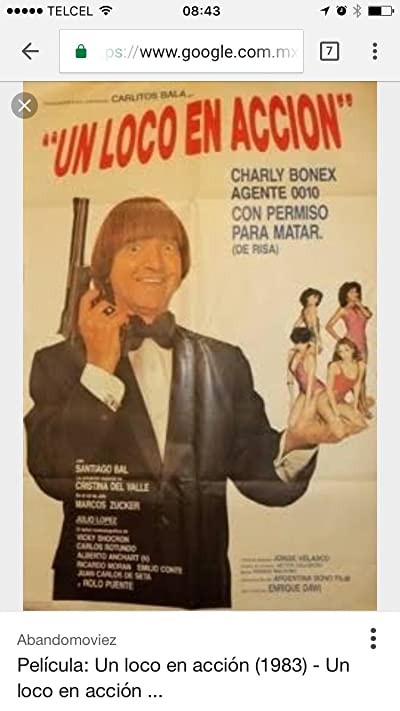 Un Loco En Acción (1983) afişi Un Loco En Acción (1983) afişi