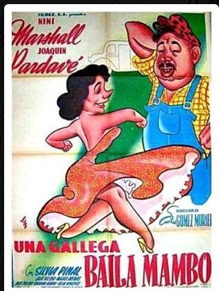 Una Gallega Baila Mambo (1951) afişi Una Gallega Baila Mambo (1951) afişi