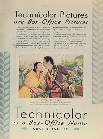 Under A Texas Moon (1930) afişi Under A Texas Moon (1930) afişi