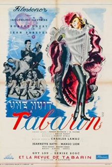 Une nuit à Tabarin (1947) afişi