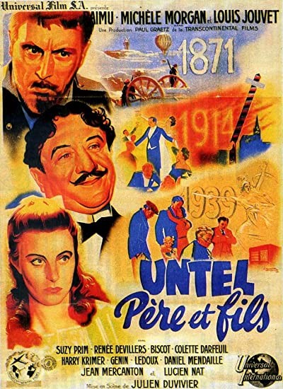 Untel Père Et Fils (1943) afişi Untel Père Et Fils (1943) afişi