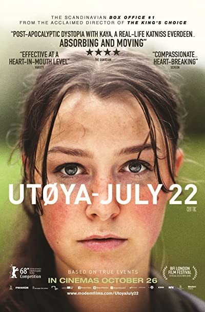 Utøya 22. juli (2018) afişi Utøya 22. juli (2018) afişi