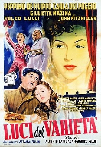 Variety Lights (1950) afişi Variety Lights (1950) afişi