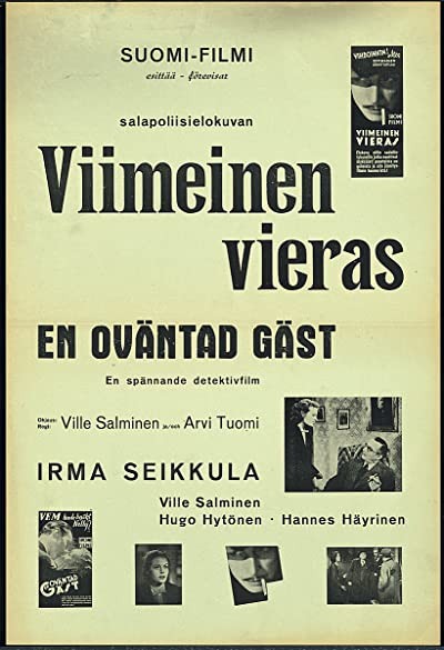 Viimeinen Vieras (1941) afişi Viimeinen Vieras (1941) afişi