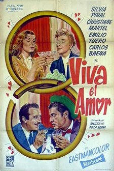 ¡viva El Amor! (1958) afişi