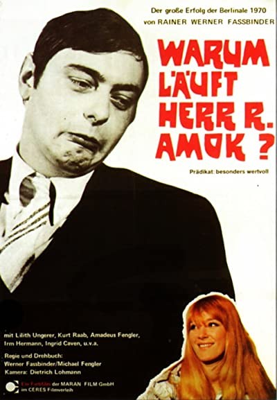 Warum läuft Herr R. Amok (1970) afişi Warum läuft Herr R. Amok (1970) afişi