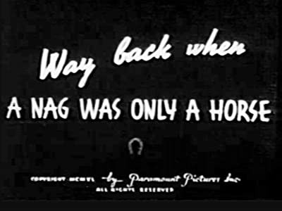 Way Back When A Nag Was Only A Horse (1940) afişi Way Back When A Nag Was Only A Horse (1940) afişi