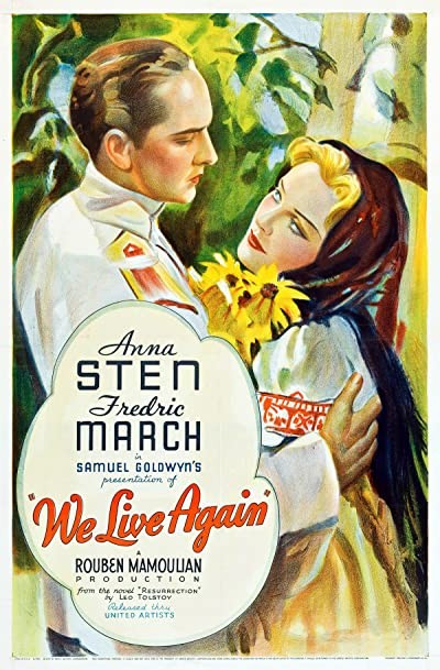 We Live Again (1934) afişi We Live Again (1934) afişi