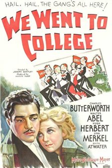We Went To College (1936) afişi