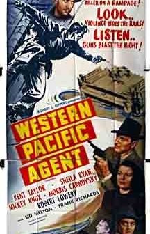 Western Pacific Agent (1950) afişi