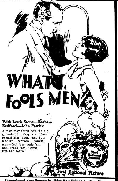 What Fools Men (1925) afişi What Fools Men (1925) afişi
