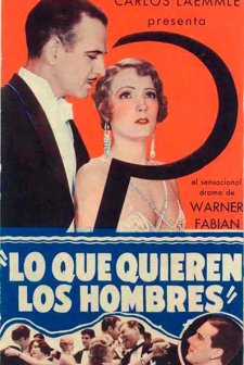 What Men Want (1930) afişi