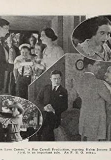When Love Comes (1922) afişi
