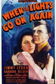 When The Lights Go On Again (1944) afişi