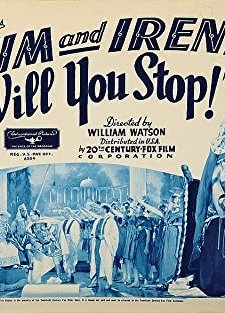 Will You Stop! (1937) afişi