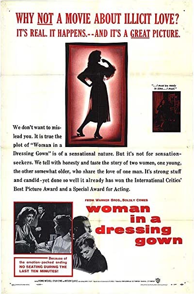 Woman in A Dressing Gown (1957) afişi Woman in A Dressing Gown (1957) afişi