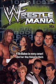 WrestleMania 16 (2000) afişi