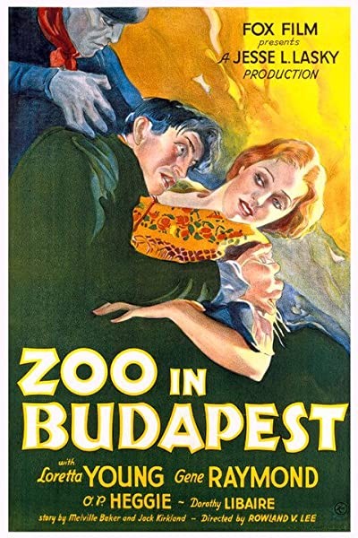 Zoo In Budapest (1933) afişi Zoo In Budapest (1933) afişi
