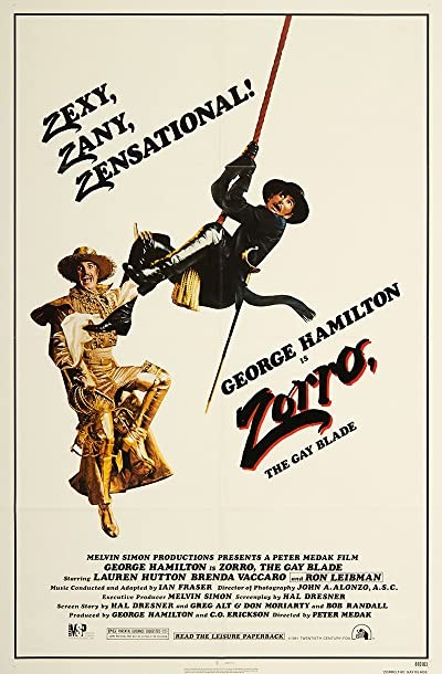 Zorro, The Gay Blade (1981) afişi Zorro, The Gay Blade (1981) afişi