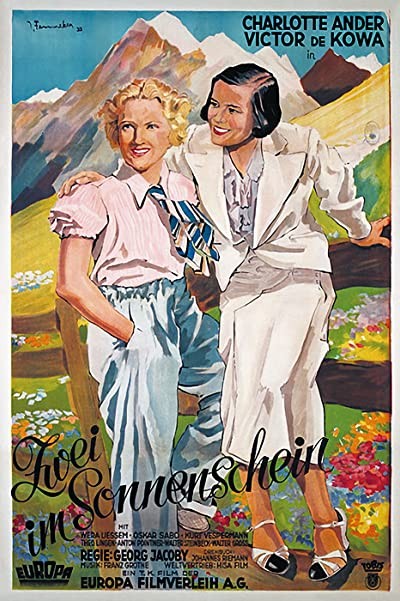 Zwei Im Sonnenschein (1933) afişi Zwei Im Sonnenschein (1933) afişi