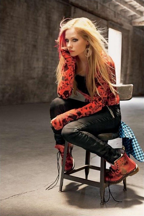 Avril Lavigne Fotoğrafları 9