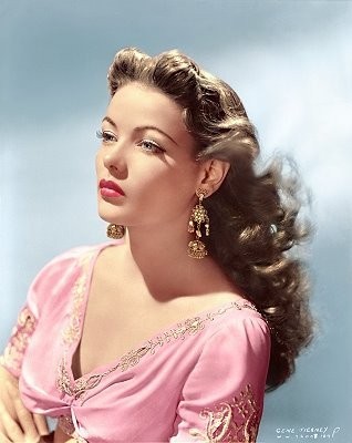 Gene Tierney Fotoğrafları 10