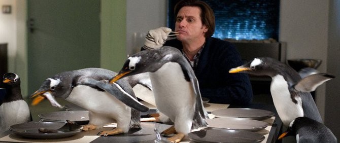 Jim Carrey, Penguenler ile Dönüyor