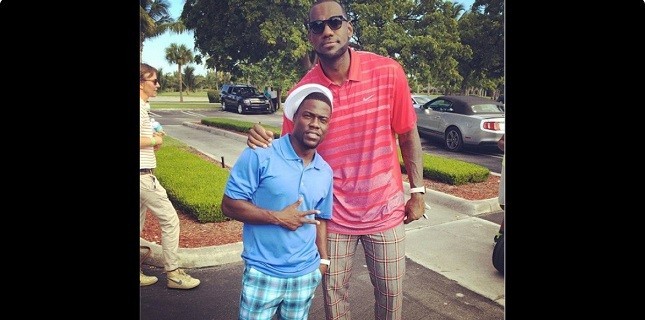LeBron James ve Kevin Hart Kamera Karşısına Geçiyor LeBron James ve Kevin Hart Kamera Karşısına Geçiyor