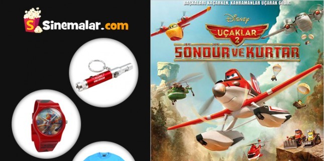 Uçaklar: Söndür ve Kurtar Filmi Ödüllü Yarışması!