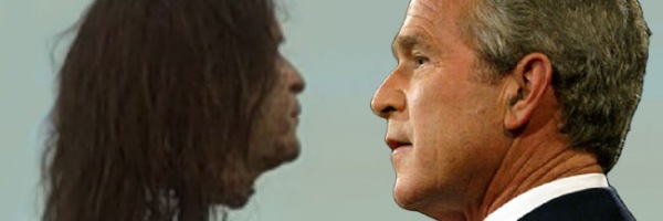 O kafa George W. Bush'a aitti!